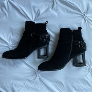 Jeffery Campbell cut-out heel booties